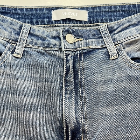 Vervet Blue By Flying Monkey High Rise Mom Size 29 - Picture 15 of 16